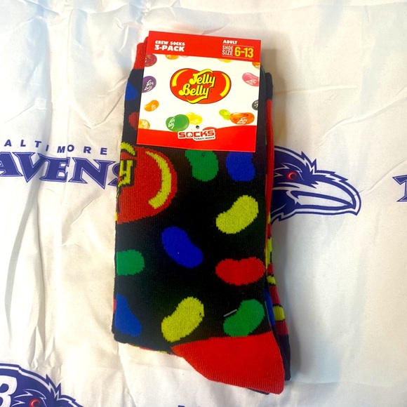 420 HypnoCrazy & Jelly Belly Socks 3pk Sz:6-13 GREAT FOR WEED SMOKERS - Picture 5 of 8
